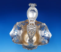 J.E. Caldwell Sterling Silver Flower Basket #5663/47 20" x 11" 49.7 ozt. (#7629)