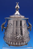 Chased Vine by Gorham Coin Silver Tea Set 4pc Gothic Style #140 w/Monogram #7642