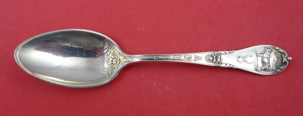 Zodiac By Gorham Sterling Silver Teaspoon "Taurus" April  5 7/8"