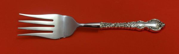 Debussy by Towle Sterling Silver Buffet Fork HH WS Custom Made 8 1/2" Serving