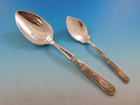 Saint Dunstan Chased by Gorham Sterling Silver Flatware Set Service 72 pc W mono