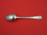 Lap Over Edge Acid Etched By Tiffany Sterling Teaspoon w/ poinsettia  6"