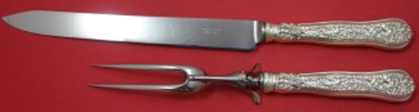 Olympian by Tiffany and Co Sterling Silver Roast Carving Set HH WS 2pc 14 1/2"