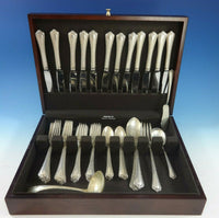 Rosemary by Easterling Sterling Silver Flatware Set for 12 Service 55 Pieces