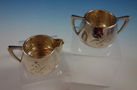 Celeste by Gorham Sterling Silver Sugar & Creamer 2pc #1343 (#2331)