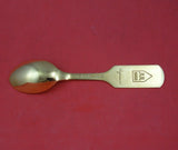 Christmas Spoon by A. Michelsen Danish Sterling Silver Teaspoon 1988 Vermeil