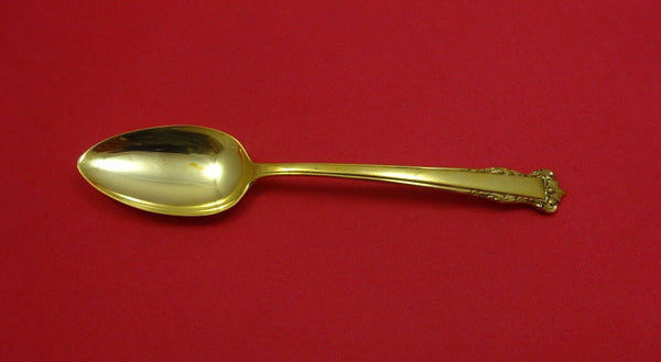 English Shell Vermeil by Lunt Sterling Silver Teaspoon 6"