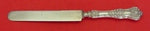 New King by Dominick & Haff Sterling Silver Dinner Knife Blunt SP Blade 10 1/8"