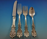 Burgundy by Reed & Barton Sterling Silver Flatware Set for 12 Service 60 pieces