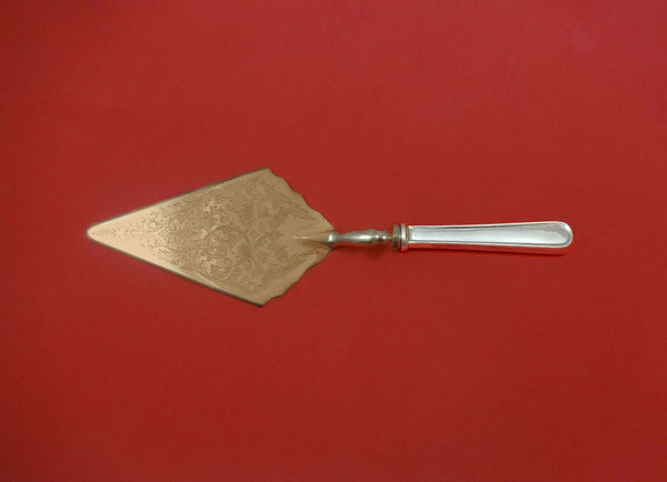 Calvert by Kirk Sterling Silver Pastry Server Fancy Vermeil 11 3/8" HH Custom