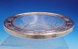 International Sterling Silver Etched Glass Bowl / Candy Dish #145 (#1566)