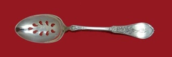 Spray by Durgin Coin Silver Serving Spoon Pierced 9-Hole Custom