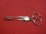 English Sterling Silver Sugar Nips Scissor Style Early Pre 1800 Worn Marks 4 5/8