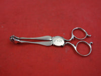 English Sterling Silver Sugar Nips Scissor Style Early Pre 1800 Worn Marks 4 5/8