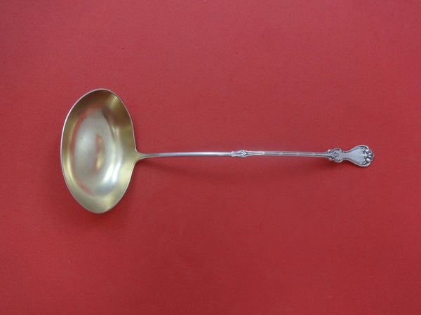 Duke of York by Whiting Sterling Silver Bouillon Ladle Gold Washed 8 3/4"