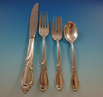 Rhapsody by International Sterling Silver Flatware Service For 12 Set 48 Pieces