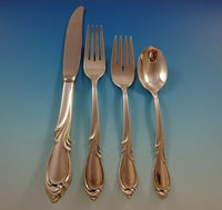 Rhapsody by International Sterling Silver Flatware Service For 12 Set 48 Pieces