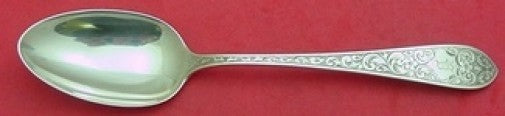 Colonial B Engraved by Whiting Sterling Silver Serving Spoon 8 1/2" Heirloom
