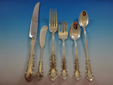 Georgian Rose by Reed & Barton Sterling Silver Dinner 12 Flatware Set 76 Pieces