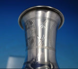 Judaica by Unknown Sterling Silver Kiddush Cup with Gold Washed Interior (#6789)