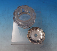 English Georgian Sterling Silver Inkwell on Tray London 1829 Joseph Argell #7315