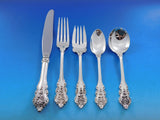 Donatello by Amston Sterling Silver Flatware Set for 8 Service 43 pieces