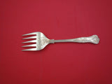 English Estate Sterling Silver Fish Serving Fork Sheffield 2006 8 3/4"