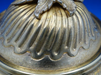Tane Mexican Sterling Silver Vegetable Serving Dish Vermeil w/ Artichoke (#8443)