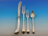 Irish Rib by Shepheard Sterling Silver Flatware Set Service 71 Pieces Dinner