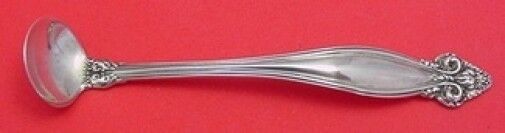 Jeanne D' Arc by International Sterling Silver Mustard Ladle Original 4 3/4"
