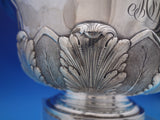 Tuttle Sterling Silver Fruit Bowl #2662 Hand Chased Plumes and Leaves (#6918)