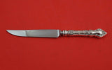 Meadow Rose by Wallace Sterling Silver Steak Knife original 9" Not Beveled Blade