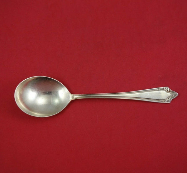 Doric by Manchester Sterling Silver Gumbo Soup Spoon 7" Vintage Silverware