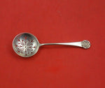 Thomas Bradbury and Sons English Estate Sterling Silver Sugar Sifter Pcd Flower