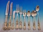 Marlborough by Reed & Barton Sterling Silver Flatware Set Service Dinner 115 pcs