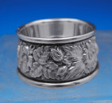 Repousse by Kirk Sterling Silver Salt Dip and Salt Spoon Set 2pc #59A (#8954)