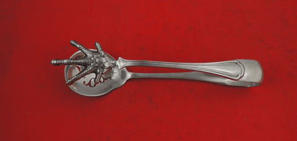 Clovelly by Reed and Barton Sterling Silver Ice Tong claw & spoon 7 1/8"