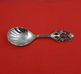 Viking Rose by Th. Marthinsen Norwegian Sterling Silver Tea Caddy Spoon 4 7/8"