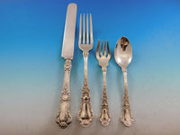 Baronial Old by Gorham Sterling Silver Flatware Set Service 62 pc Lion Dinner