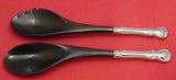 French Provincial by Towle Sterling Silver Salad Serving Set with Ebony 2-Piece