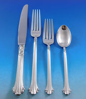 Silver Plumes by Towle Sterling Silver Flatware Set for 8 Service 49 pcs Dinner