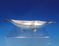 Sciarrotta Sterling Silver Bowl Almond Shape w/ Three Feet Handmade #10 (#6899)