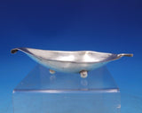 Sciarrotta Sterling Silver Bowl Almond Shape w/ Three Feet Handmade #10 (#6899)