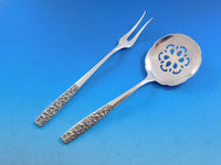 Contessina by Towle Sterling Silver Floral Flatware Set For 12 Service 68 Pieces