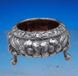 Rose by Stieff Sterling Silver Salt Dip and Pepper Shaker Set 2pc #12 (#2968)