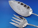 Saint St. Cloud by Gorham Sterling Silver Flatware Fish Service Set 26 Pieces