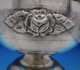 Aztec Rose by Ballesteros Mexican Sterling Silver Centerpiece Bowl (#6754)