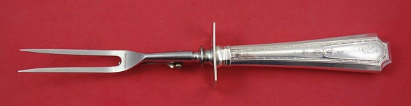 Colfax by Durgin-Gorham Sterling Silver Roast Carving Fork 10 1/2"