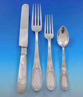 Marie Antoinette by Rojorzelsk Russian 84 Silver Flatware Set Service