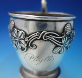 Clover by Shreve Sterling Silver Child's Cup 4 1/8" x 4 1/4" 4.8 ozt. (#5333)